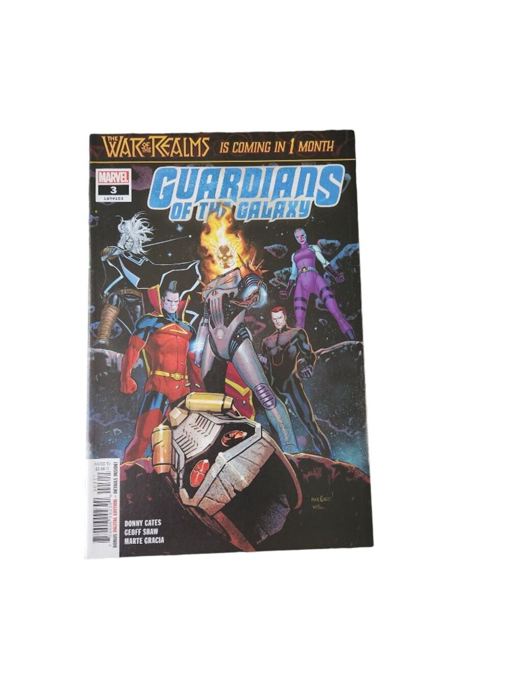 Marvel Guardians Of The Galaxy #3 2019 Comic Book Collector Bagged Boarded